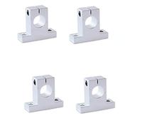 feedal 4pcs SK20 Aluminum Linear Motion Rail Clamping Guide Support for 20mm Dia Shaft