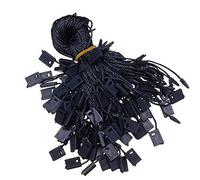 feedal 7 inch Hang Tag Nylon String Snap Lock Pin Loop Fastener Hook Ties for Labels, Clothes, Luggage, Products, Jewelry 17.8cm 1000 Pcs
