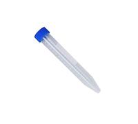 feedal Plastic Centrifuge Tube 15 ml Vial Storage Container Test Tubes Polypropylene Centrifuge Tube Test Tubes for Laboratory Lab, Graduated Marks, Screw Cap