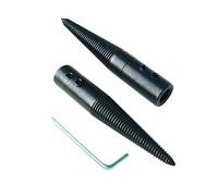 feedal Threaded Tapered Spindle Adapter Threaded for Bench Grinder Buffing Polishing Wheel with Left and Right,2 pcs, with a Wrench
