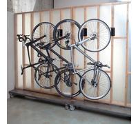 Feedback Sports | Velo Hinge Bike Stand | The Bike Wall Mount Space Saver Bike Hooks Bike Hanger for Road & Mountain Bike - Compact Swivel Bike Storage Solution for Cyclists Home or Garage Storage