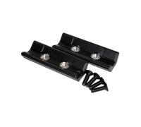 Feedback Sports - Black Clamp Jaws | Made for Slide Lock and Spinner Knob repair stand clamps; durable jaws help protect bikes during service work