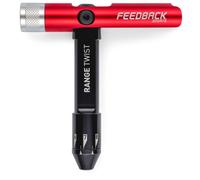 Feedback Sports | Range Twist Torque Wrench (2-8Nm) | Includes 10 Fastener Sizes in 6 S2 Steel Bits | for Bicycle Maintenance and Repair