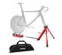 Feedback Sports Omnium Zero-Drive Portable Zero Resistance Bike Trainer,Red