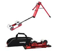 Feedback Sports Omnium Zero-Drive Portable Zero Resistance Bike Trainer,Red