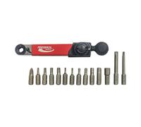 Feedback Sports Range Torque + Ratchet Wrench Tool Kit + Travel/Storage Case