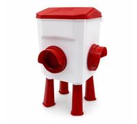 Feeder Automatic Feeder Waterer Dispenser Station With Raised Stand Build For Outdoor Use Easy Maintenance suitable for chickens homestead setups, Feeder (8KG)