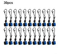 Feeder Bead Link Swivels, Quick Change Float Space Beans for Carp Match Pole Fishing, 23mm Plastic and Copper Line to Hook Connectors, Compatible with Sliding Rigs and Sea Fishing(8#（10个/包）)