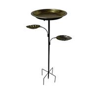 Feeder Bowl- Decorative Bath, Vintage Feeder Bowls, Weatherproof Garden Basin | Standing For Backyard Courtyard Landscape Park Aviary Feeding Finch Parrot Water Dish Stable Base Outdoor
