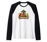 Feeder CAM Crew Backyard Birdwatching Camera Raglan Baseball Tee
