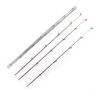 Feeder Carp Rod Top Tip M/L/H 50-120g Carbon Fiber Glass Fishing Rod Tip Replacement Extra Hard Fast Action Versatile for Various Environments 51.5-53.7cm(4133)