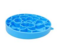 Feeder Dog Bowl - Lick Pad with Strong Suction, Silicone Double Sided Plate Puppy Cups, Puppies, and Pets Boredom Relief, Crate Training, Feeding for Cats Eating Aid 7.87 X 7.48 X 1.18 Inches