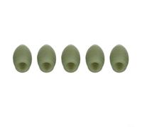 Feeder Fishing, 60pcs Stop Bead Dacron Connectors for Elastic Carp Rigs, Secure Knot Locking Connection, Reusable Polyester Rig Gear, Anglers and Pole Fishing Enthusiasts