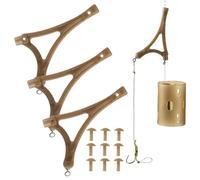 Feeder Fishing Connector T Shaped Anti Knot Carp Tackle Quick Swivel Kit for Method Cage Accessories, Protect from Fish Hooks