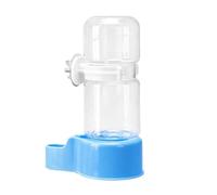Feeder for Cage | Automatic Transparent Hanging Drinker and Feeder for Indoors, for Cocorites, Inseparables, Canaries, Finches, Diamonds Mandarins, Parrots, Quagli