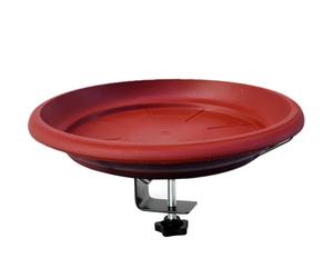 Feeder for with Deck Tracks | Feeders for Deck Railings | Outdoor Bowls Fountains Basin Ponds for Outdoor Wall Garden Apartment Fence