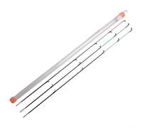 Feeder Rod Top Tip Section Fast Action Carbon Fiberglass Replacement Tips for Carp Fishing Rod Extra Hard Construction 51-53cm Length(072)