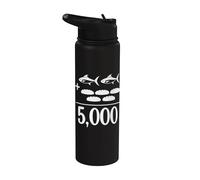 Feeding 5000 Biblical Miracle Fish Bread Faith Story Bible Stainless Steel Insulated Water Bottle