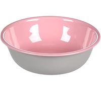 FEEDING AND DRINKING BOWL CAT NELL STAINLESS STEEL PINK ROUND 350ML 13CM