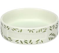 FEEDING AND DRINKING BOWL GUINEA PIG LEAFS ROUND GREEN 12x3,5CM 200ML