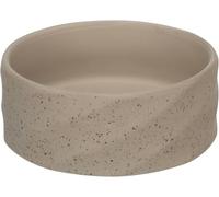 FEEDING AND DRINKING BOWL HASEL ROUND GREY 13,5x5CM 450ML