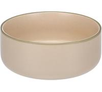 FEEDING AND DRINKING BOWL LADO ROUND BEIGE 19x7,5CM 1500ML