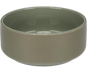 FEEDING AND DRINKING BOWL RAMA ROUND GREEN 18x7,5CM 1200ML
