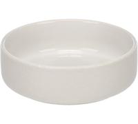 FEEDING AND DRINKING BOWL RAMA ROUND WHITE 13,5x4,5CM 350ML