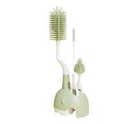 Feeding Bottle Brush Set Long Handle Rotatable Soft Bristles Non-Scratch | Multifunctional Cup Cleaning Kit Long Handle for Home Kitchen Daycare Camping Picnic Dormitory Workplace