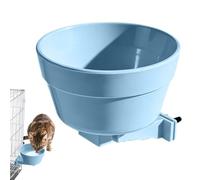 Feeding Bowl for Dogs, Portable Removable and Removable Container Feeder - Kennel and Cage Bowl for Dog Owners Indoor and Outdoor Home in the House and in the Yard