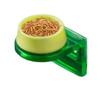 Feeding Bowl for Geckos, Self-Adhesive Feeding Bowls for Terrariums, Water Bowl for Reptiles, for Various Tree-Dwelling Chameleons, Small Animals, Amphibians, Iguanas, Anolis and Other Reptiles