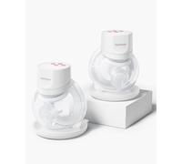 Feeding Bundle:S12 Pro Quick and 4-in-1 Hands Free Pumping Bra and 120 Breastmilk Storage Bags | Breast Pump Color: White | Pumping Bra Size: S