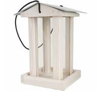 Feeding Column Feeding House Feeder Bird Food House Birdhouse LANA Pine White
