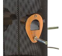 Feeding column made of copper-coated steel for mixed feed bird birds feed