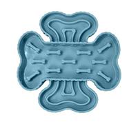 Feeding Dish Dog - Slow Feeder Dog Bowls | Suction Cup Pet Bowl | Non-Spill Anti-Choking Cat Lick Feeders for Senior Puppy Training Licking Boredom Relief Traveling Indoor Outdoor - 23x23cm