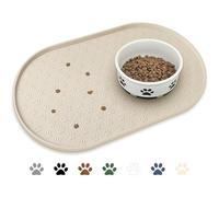 Feeding mat for dogs and cats, food silicone pet mat, non-slip and waterproof floor protection mat, suitable for any pets, prevent food from sticking to the floor, easy to clean