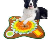 Feeding Mat, Slow Feeder | Pet Food Dispenser, Interactive Dog Toys | Training Sniffing, F Shape(Orange,UN)