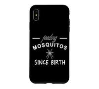 Feeding Mosquitos Since Birth Funny Saying Bug Bites Summer Case for iPhone XS Max
