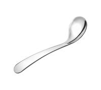 Feeding Spoon - Compact 13.5x3x1 Cm Tableware, Ergonomic Grip, Soft Shallow Head, Durable Safe Construction | Versatile Training Spoon for Early Self-Feeding Travel Home Use