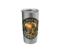 Feeding the Cubs Since 2026 Papa Bear BBQ Patch New Dad Stainless Steel Insulated Tumbler