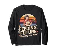 Feeding The Future One Tray at A Time Long Sleeve T-Shirt