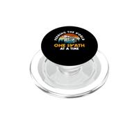 Feeding The World One Swath At A Time Crop Duster Pilot PopSockets PopGrip for MagSafe