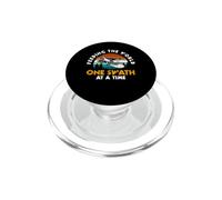 Feeding The World One Swath At A Time Crop Dusting Farmer PopSockets PopGrip for MagSafe