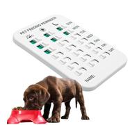 Feeding Time Reminder for Your Dog AM/PM Prevent Overfeeding Sign