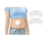 Feeding Tube Pad G Tubes Button Pads Holder Covers Peg Tube Supplies Catheter Support Peritoneal Abdominal Dialysis Extra Soft and Absorbent Pads (12 Pack) (White)