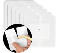 Feeding Tube Pads 4 x 4 Inch Split Drain Adhesive Bandages PD Catheter G Tubes Covers Dialysis Accessories Gtube Supplies (30 Pcs)