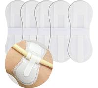 Feeding Tube Pads for Peg/G/J Tube Stomach Stabilizer Accessories Abdominal Support Holder Fixation Adhesive Stickers Patch Individually Packed for Kids Child (Pack of 5)