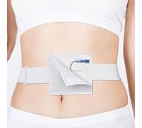 Feeding Tube Peritoneal Dialysis G Tube Belt G-Tube Holder, Comfortable and Concealment Gastrostomy Abdominal Dialysis Tubes Pads J-Tube Covers with Belt for Adults