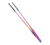 Feeding tweezers, straight and curved tweezers with non-slip silicone head, accessories and tools for keeping lizards, aquarium plants, spiders, in terrarium and snakes as pets