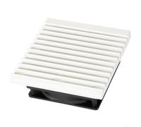 Feegow 12V 24V RV Exhaust Fan Grille 150mm Easy Install | Efficient heat dissipation, maximizes airflow, keeps interior cool, fits 12V 24V systems, louvered design